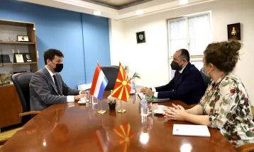 Deputy PM Bytyqi, Luxembourg Ambassador Donckel discuss North Macedonia’s investment opportunities