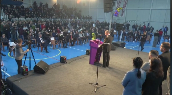 AA/A candidate for Tetovo mayor promises change at final campaign rally