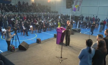 AA/A candidate for Tetovo mayor promises change at final campaign rally