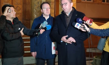 Mickoski says motion for Government no-confidence vote to be filed if Zaev doesn’t resign