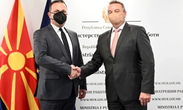 MoI Spasovski meets Czech Ambassador Toman