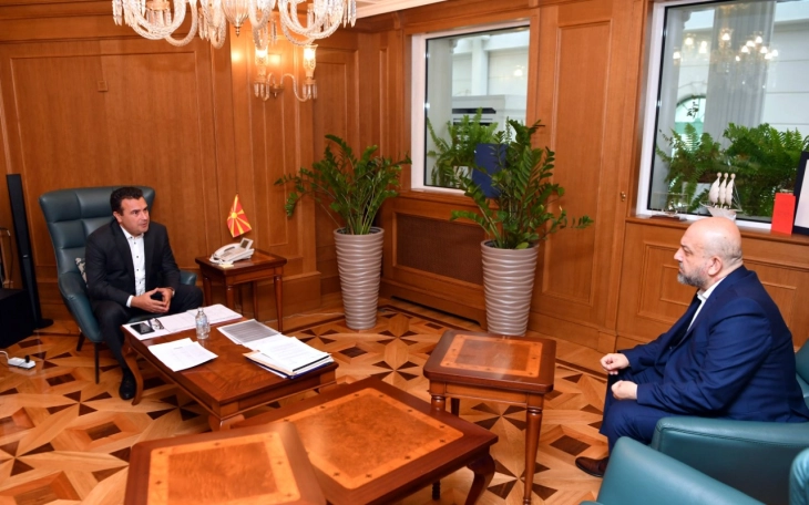 PM Zaev meets MP Rexhepi to discuss country’s European course