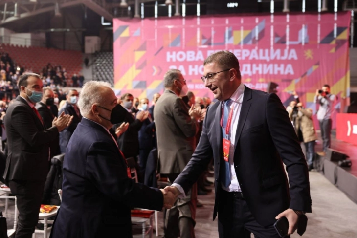 VMRO-DPMNE re-elects Mickoski as party leader