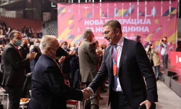 VMRO-DPMNE re-elects Mickoski as party leader