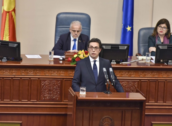 President Pendarovski to deliver annual address in Parliament on Dec. 22