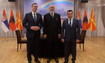 Zaev, Vucic, Rama seek Berlin support for Open Balkan