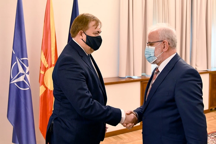 Xhaferi meets with new Czech Ambassador Ludva