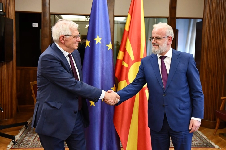 Xhaferi – Borrell: Much needed confirmation of country's European perspective
