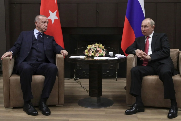 Erdogan urges Putin to make 'honorable exit' to end Ukraine conflict