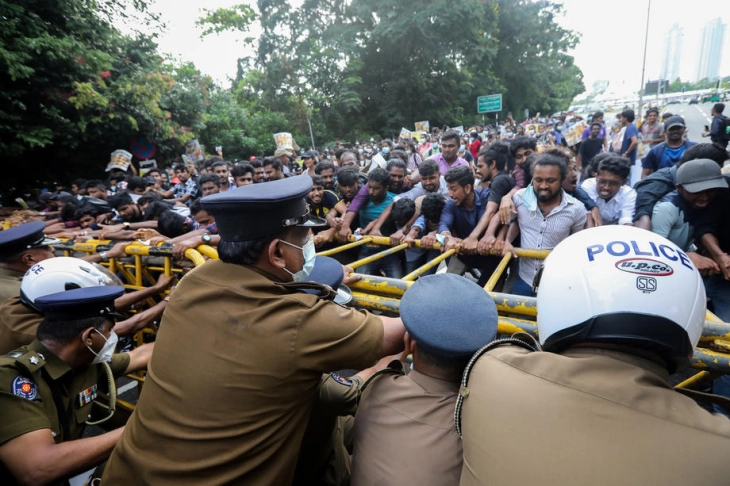 State of emergency declared in Sri Lanka amid increasing protests