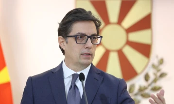 Pendarovski condemns arson attack against Bulgarian cultural center