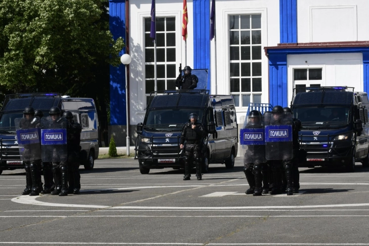 Minister Spasovski attends promotion of tactical vehicles procured via Czech donation