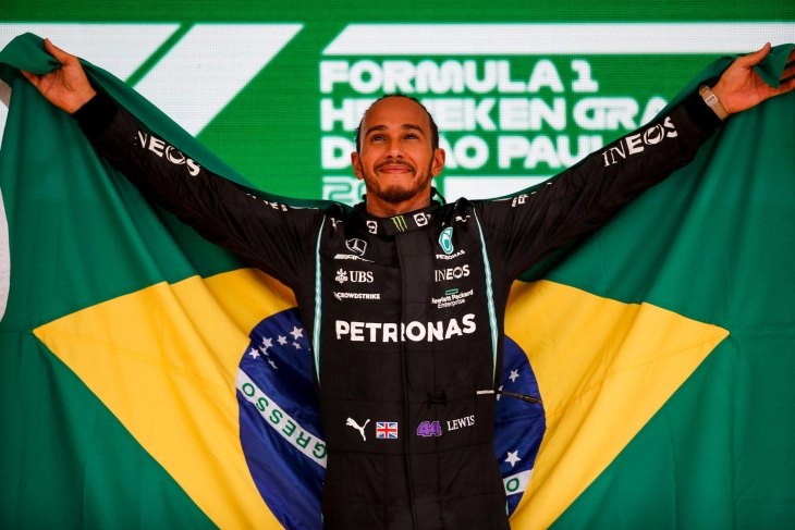 F1 star Hamilton named honorary citizen of Brazil