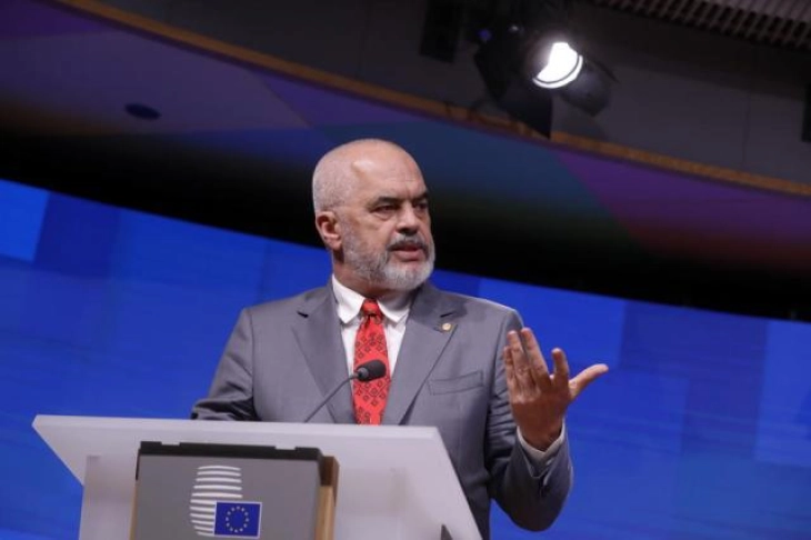 Albanian PM Rama disappointed from EU attitude to region’s European integration