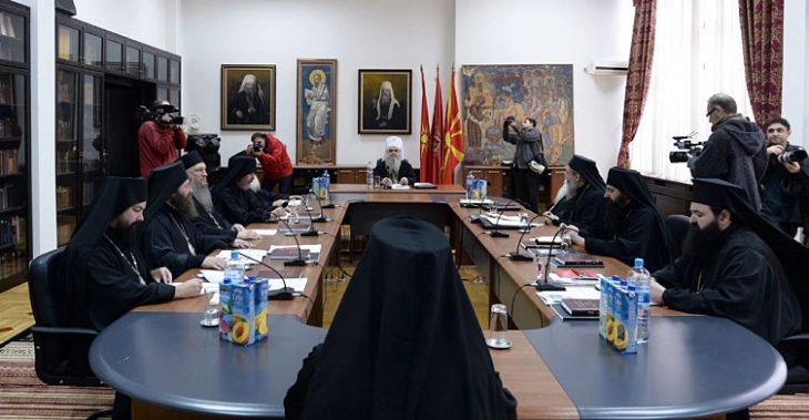 Macedonian church synod calls for full protection of Macedonian national interests 