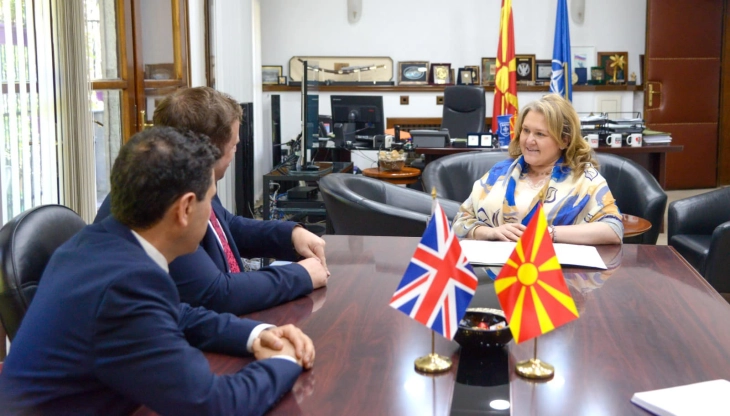 Petrovska meets with British MPs Sobel, Doughty