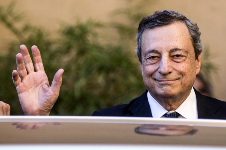 Italy's president accepts resignation of Prime Minister Draghi