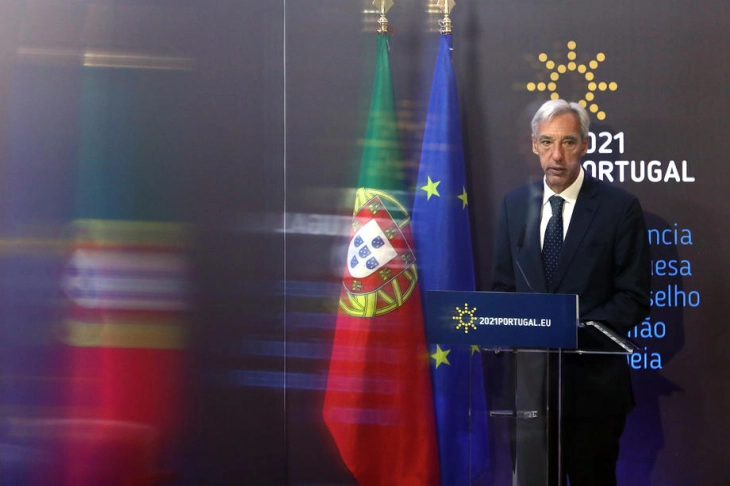 Portuguese FM Cravinho in Skopje visit