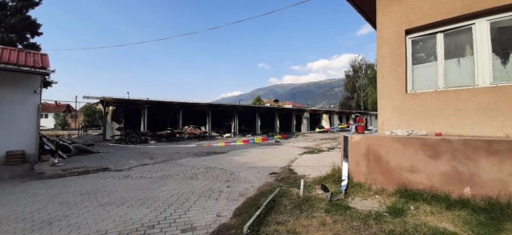 Prosecutors file indictments against three persons, legal entity over Tetovo modular hospital fire