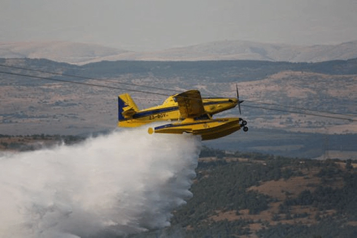 Police helicopter, Air Tractor plane dispatched to put out Furka fire