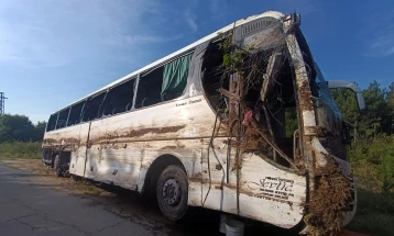 Serbian children remain in Bulgaria hospital after Trakia highway bus crash