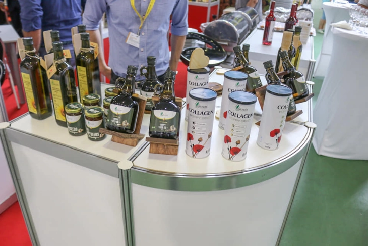 Macedonian wine and traditional agricultural produces presented at Slovenian agriculture fair