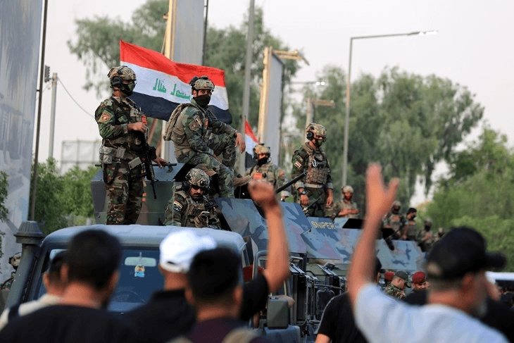 Protesters withdraw after Iraqi cleric orders end to violence