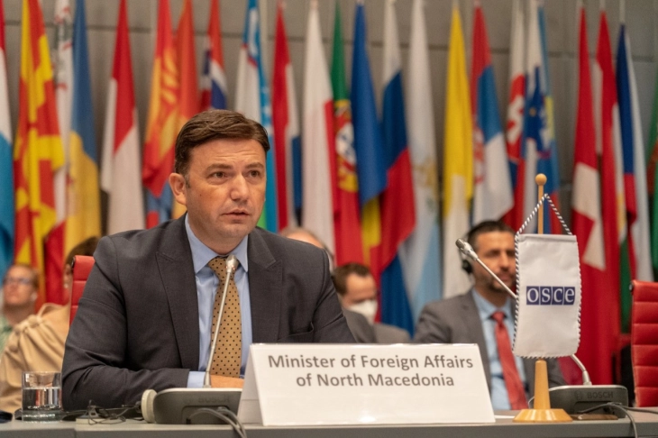 Osmani: Conflict in Ukraine and mitigation of crisis consequences – priorities of OSCE Chairmanship