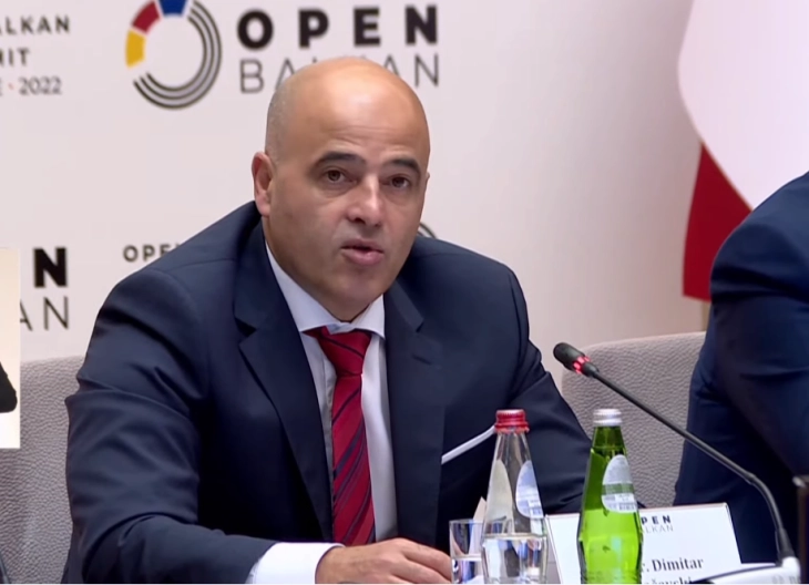 Kovachevski: Our goal should be to completely lift barriers as part of Open Balkan 