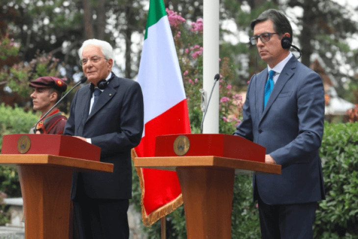 Mattarella-Pendarovski: Italy-North Macedonia relations on upward direction