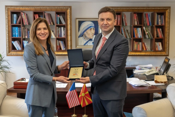 FM Osmani holds farewell meeting with outgoing US Ambassador Byrnes