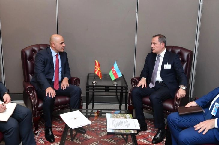 PM Kovachevski, Azerbaijani FM Bayramov hold meeting in New York: energy in focus