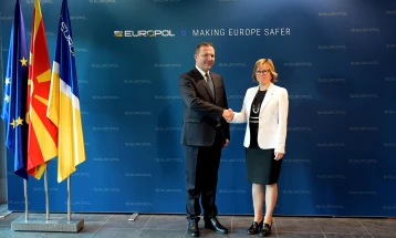 Spasovski: Efficient operational cooperation with EUROPOL continues