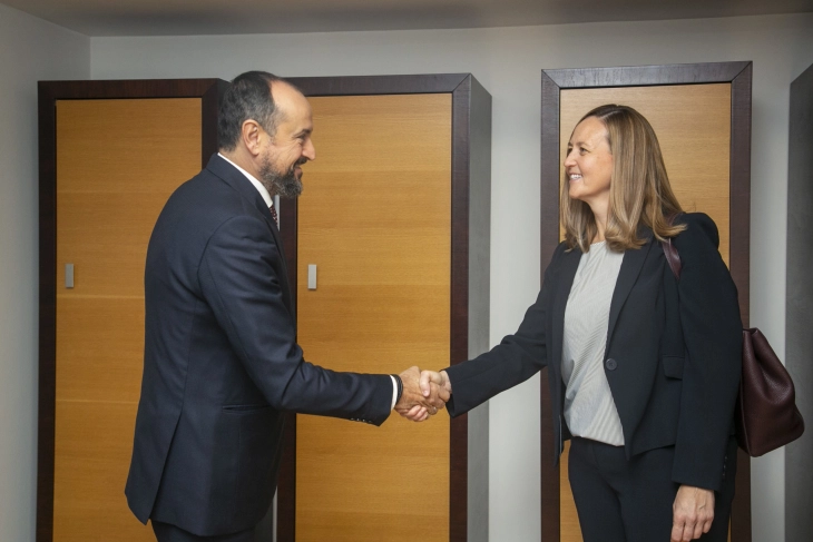 Deputy PM Bytyqi meets new USAID Representative Dible