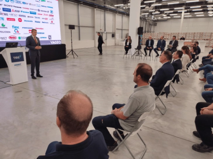 Kemet Electronics opens second factory in Free Zone Skopje 1, creates new 360 jobs