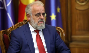 Speaker Xhaferi congratulates Day of Macedonian Revolutionary Struggle