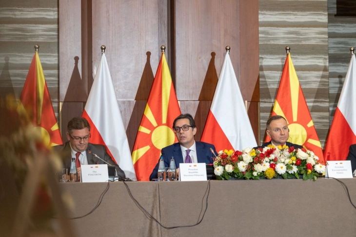 Pendarovski and Duda address Polish-Macedonian economic forum