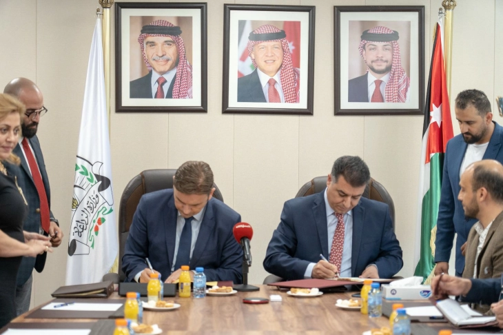 FM Osmani signs agriculture cooperation memo in Jordan