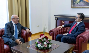 President Pendarovski meets UK Special Envoy for WB Peach
