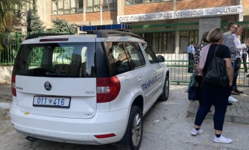 Eight Skopje high schools checked for explosives; police say false bomb alerts so far