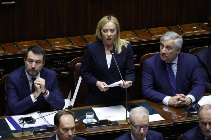 Italy's Meloni receives vote of confidence in the Senate