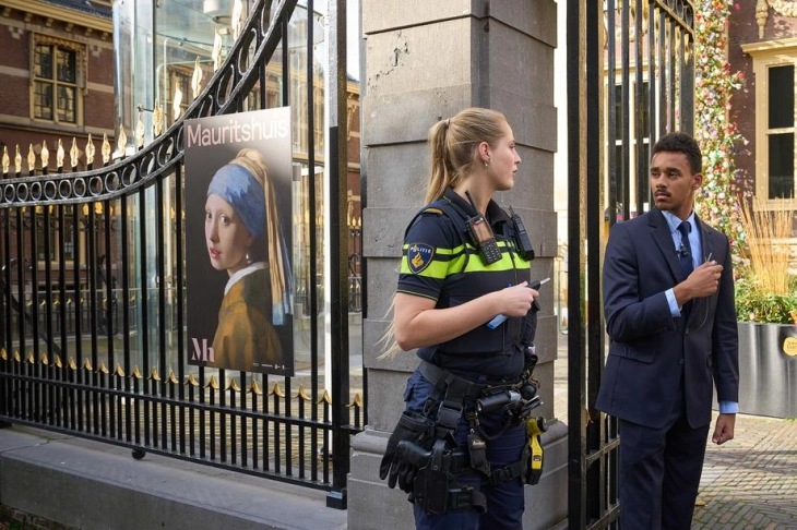 Vermeer's 'Girl with a Pearl Earring' targeted by climate activists