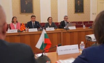 FM Osmani meets with Bulgarian party leaders in Sofia