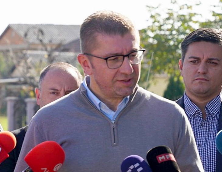 Mickoski: Gov't has no majority for constitutional amendments, early elections needed