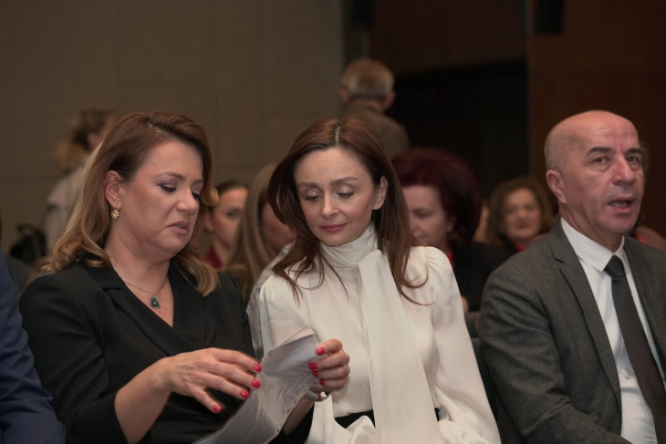 Првата дама Ѓорѓиевска се обрати на настанот „Скрининг во прв триместар од бременоста“