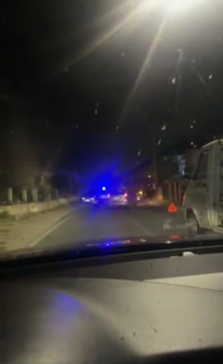 Сообраќајка на влезот во Македонска Каменица