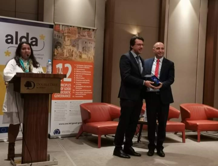 Oпштинa Берово наградена со Европска ознака за извонредност на управувањето