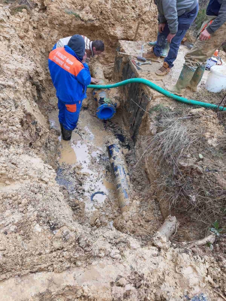 Дел од Ѓорче Петров без вода