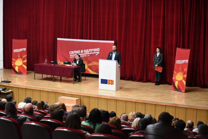 Костадинов: СДСМ реализираше антикризни мерки од 760 милиони евра, грижата за граѓаните и компаниите продолжува