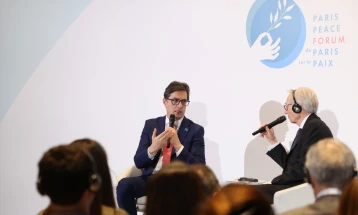 Pendarovski at Paris Peace Forum: Western Balkans' way out of global crisis is swift EU accession 